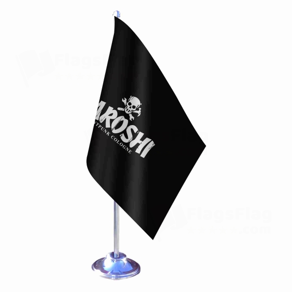 Karoshi Logo Single Table Flag