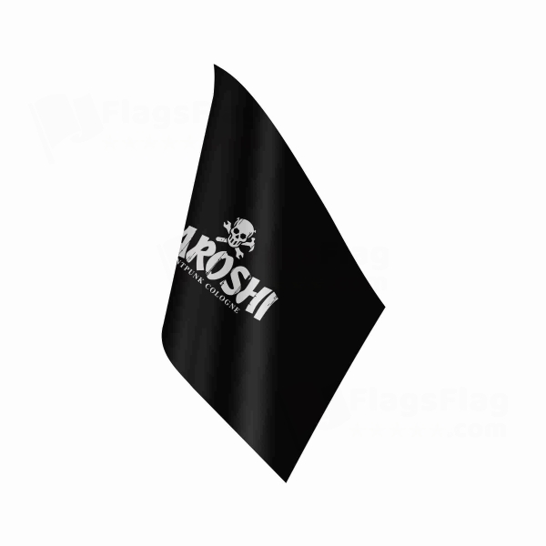Karoshi Logo Table Flag
