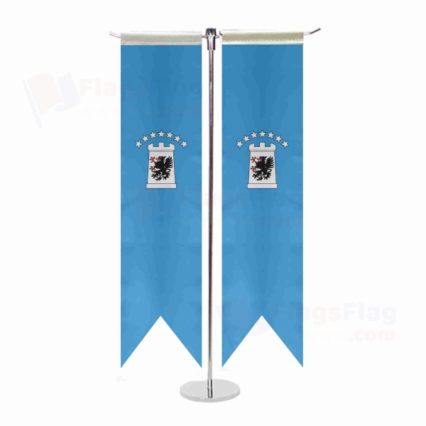 Kartuzy T Table Flags