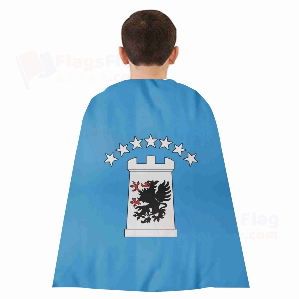 Kartuzy Woven Fabric Cloak Digital Printing