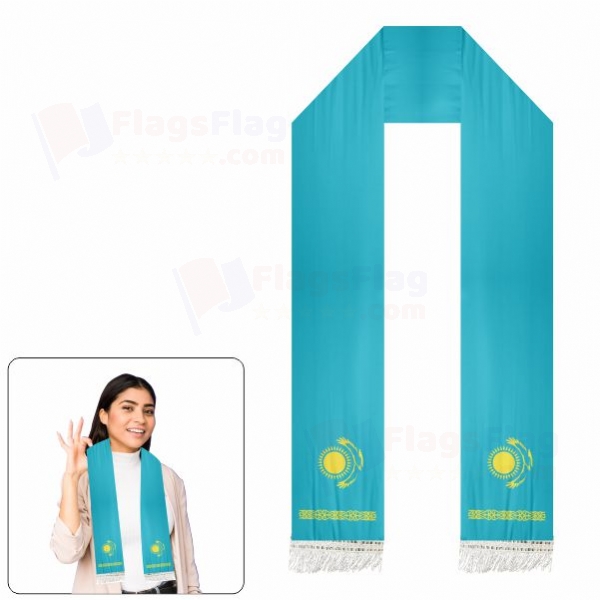 Kazakhstan Scarf Digital Printing