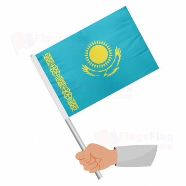 Kazakhstan Stick Flag