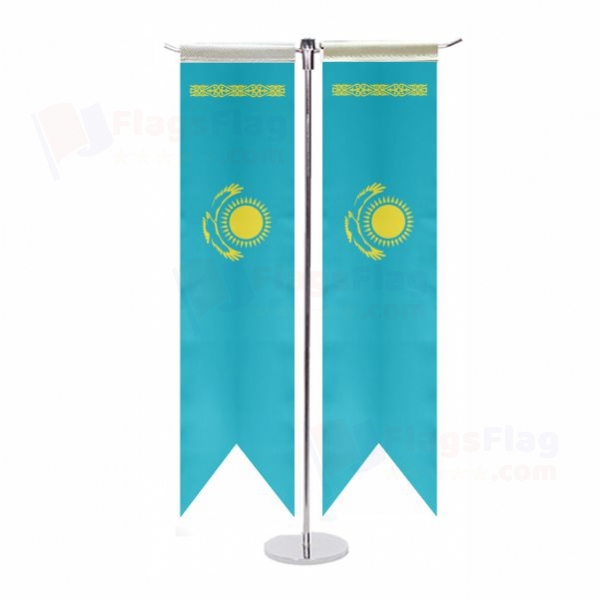 Kazakhstan T Table Flag