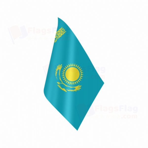 Kazakhstan Table Flag
