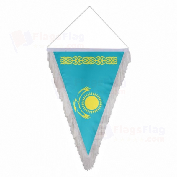 Kazakhstan Triangle Fringed Streamers