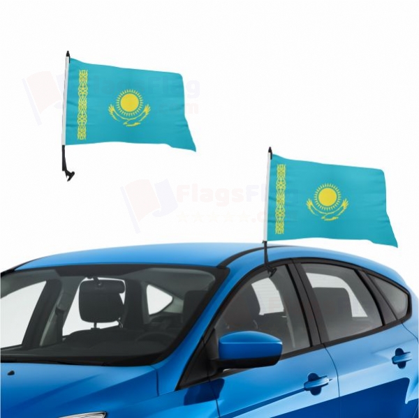 Kazakhstan Vehicle Convoy Flag