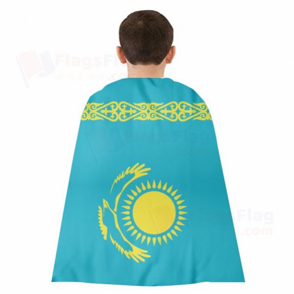 Kazakhstan Woven Fabric Cloak Digital Printing
