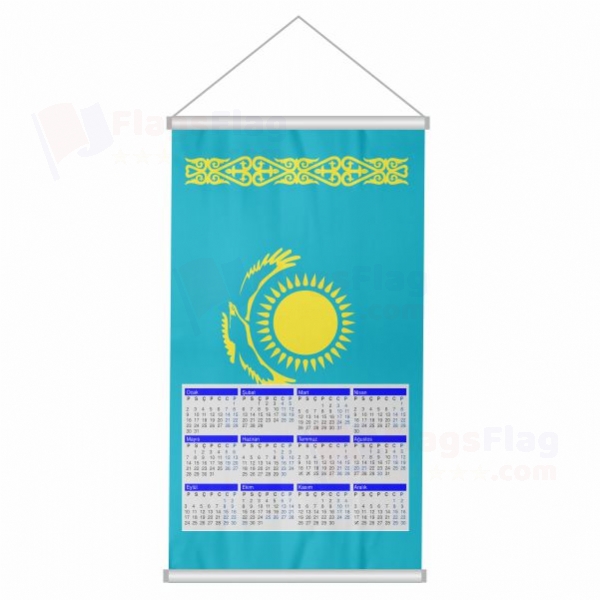 Kazakhstan Woven Fabric Digital Printing Calendar