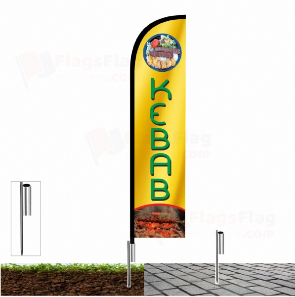 Kebab Beach Flag
