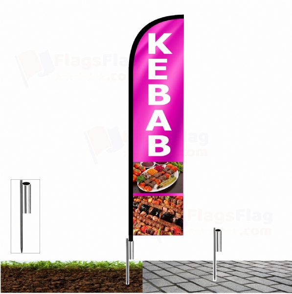 Kebab Beach Flags
