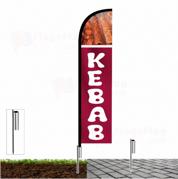 Kebab Shop Front Flags