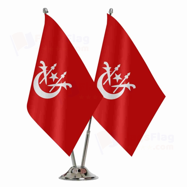 Kelantan 2 Table Flags