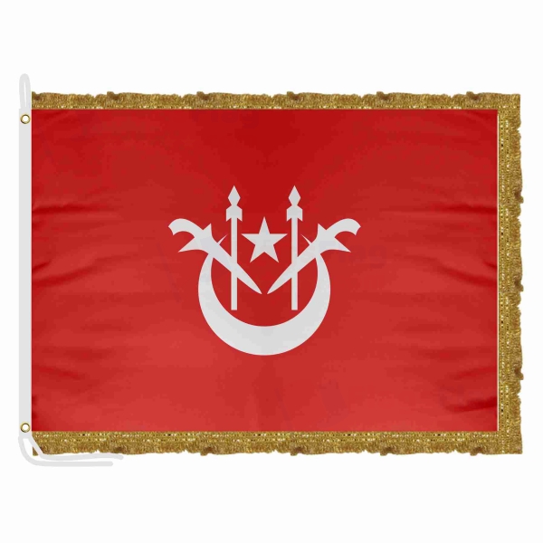 Kelantan Satin Office Flag