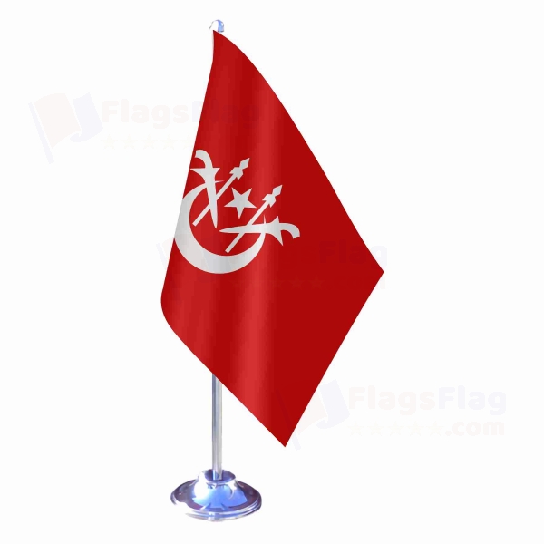 Kelantan Single Table Flag