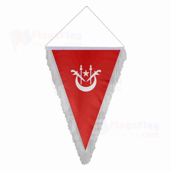 Kelantan Triangle Fringed Streamers