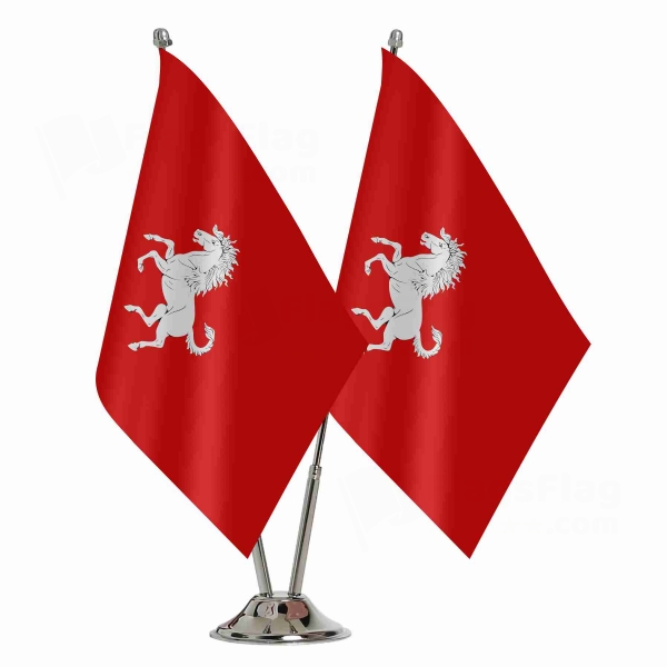 Kent 2 Table Flags