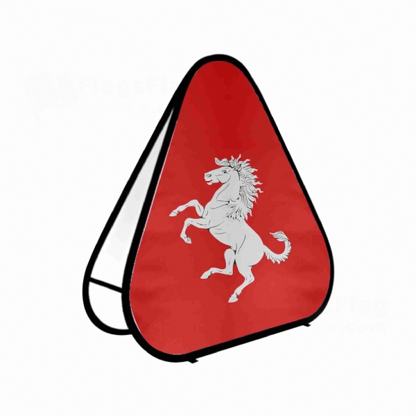 Kent Triangle Fabric Banner Display Stands