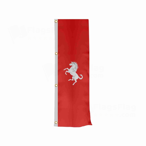 Kent Vertically Raised Flags