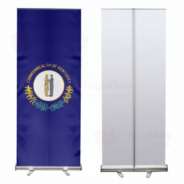 Kentucky Roll Up Banner