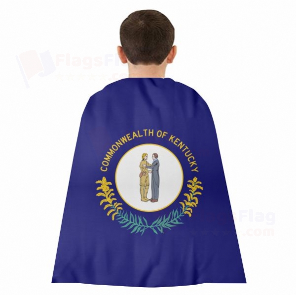 Kentucky Woven Fabric Cloak Digital Printing