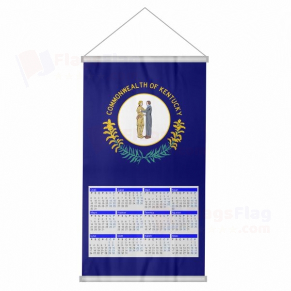 Kentucky Woven Fabric Digital Printing Calendar