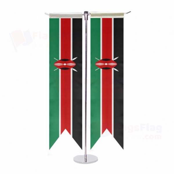 Kenya T Table Flags