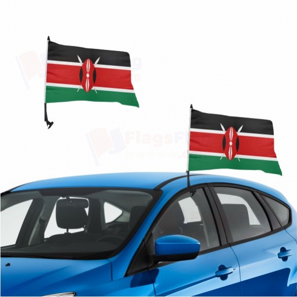 Kenya Vehicle Convoy Flag