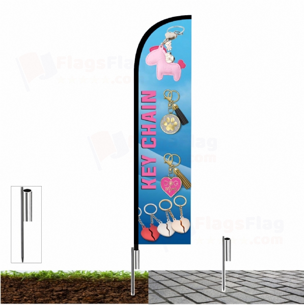 Keychain Advertising Flags