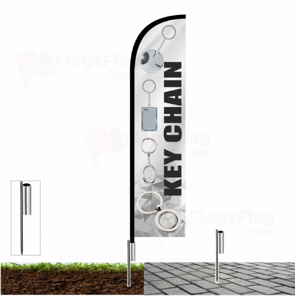 Keychain Custom Design Flag Keychain Customised Flags