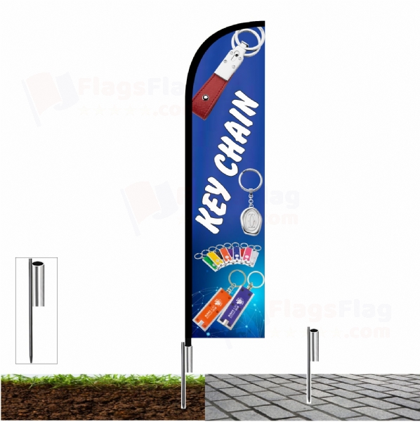 Keychain Sail Flag