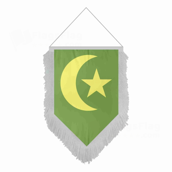 Khanate of Kokand Pentagonal Flags
