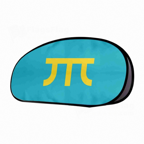 Khanate Of Sibir Horizontal Fabric Banner Display Stands