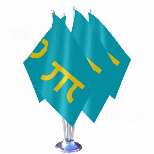Khanate Of Sibir Quadruple Table Flag
