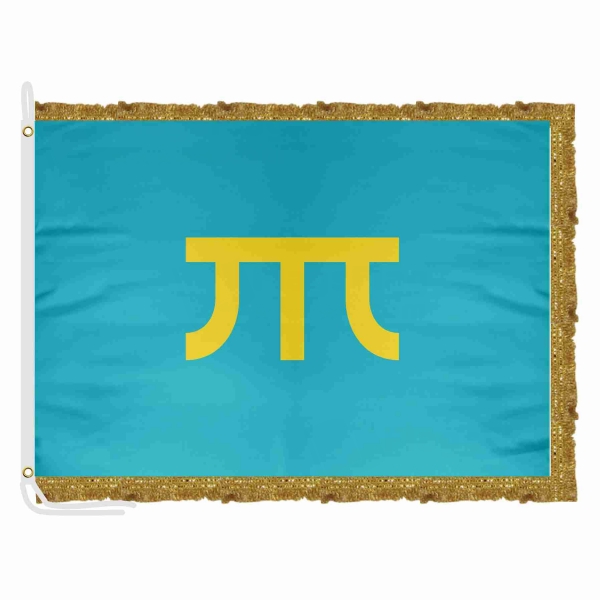Khanate Of Sibir Satin Office Flag