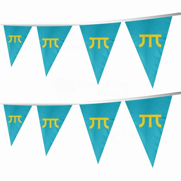 Khanate Of Sibir Stringed Triangle Flag