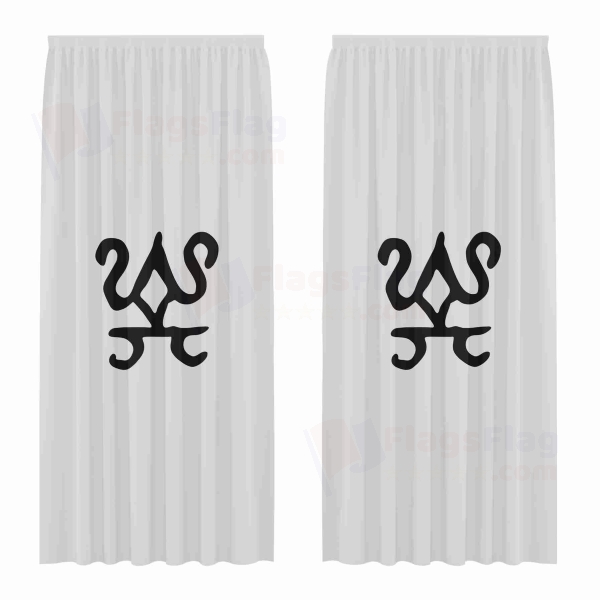 Kidarite Kingdom Digital Printed Curtains