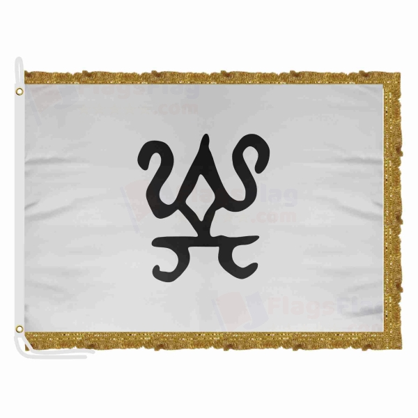 Kidarite Kingdom Satin Office Flag