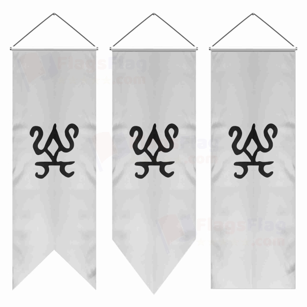 Kidarite Kingdom Swallowtail Flags