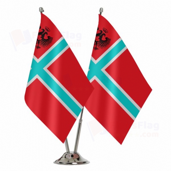 Kingdom Of Vikesland Binary Table Flag