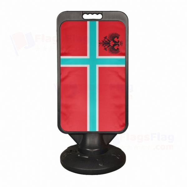 Kingdom Of Vikesland Plastic Advertising Pontoon