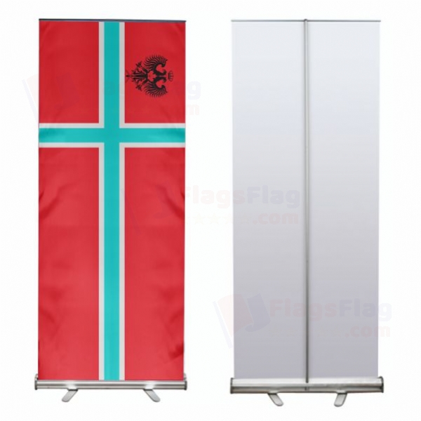 Kingdom Of Vikesland Roll Up Banner