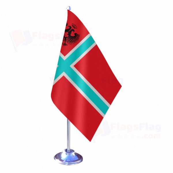 Kingdom Of Vikesland Single Table Flag