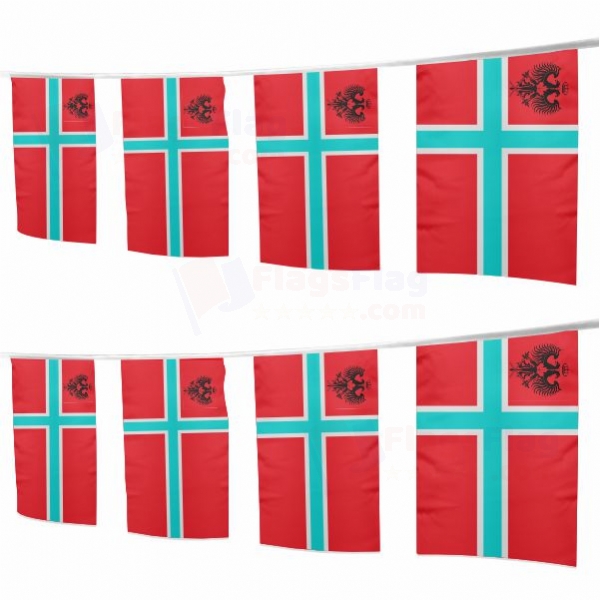 Kingdom Of Vikesland Square String Flags