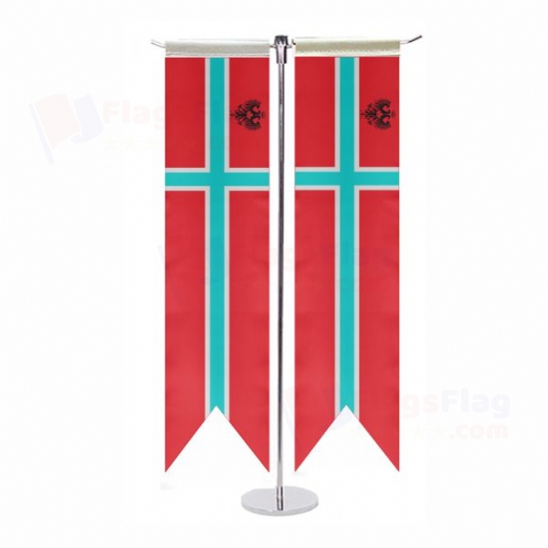 Kingdom Of Vikesland T Table Flag
