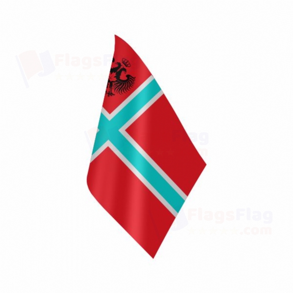 Kingdom Of Vikesland Table Flag