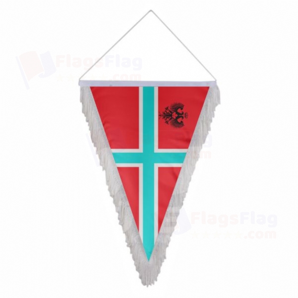Kingdom Of Vikesland Triangle Fringed Streamers