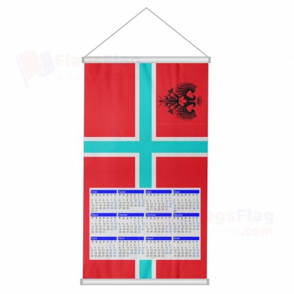 Kingdom Of Vikesland Woven Fabric Digital Printing Calendar