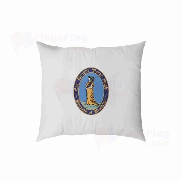 Kings County New York Digital Printed Pillow Cover