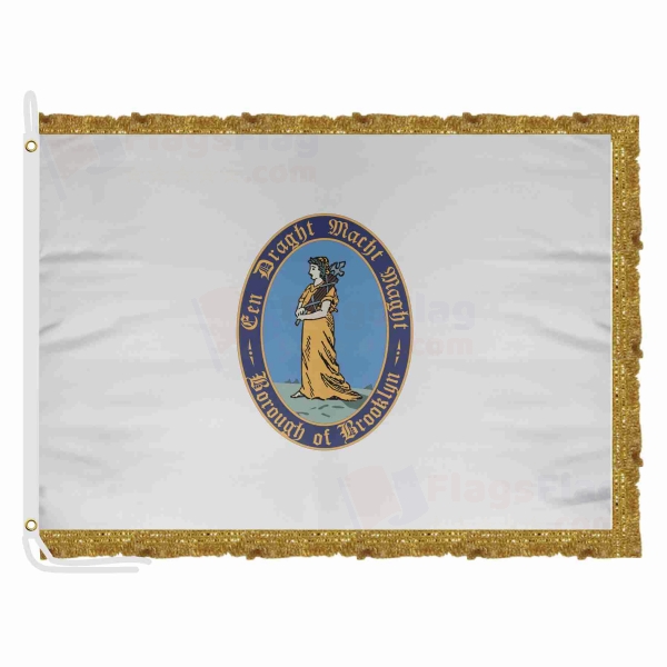Kings County New York Satin Office Flag