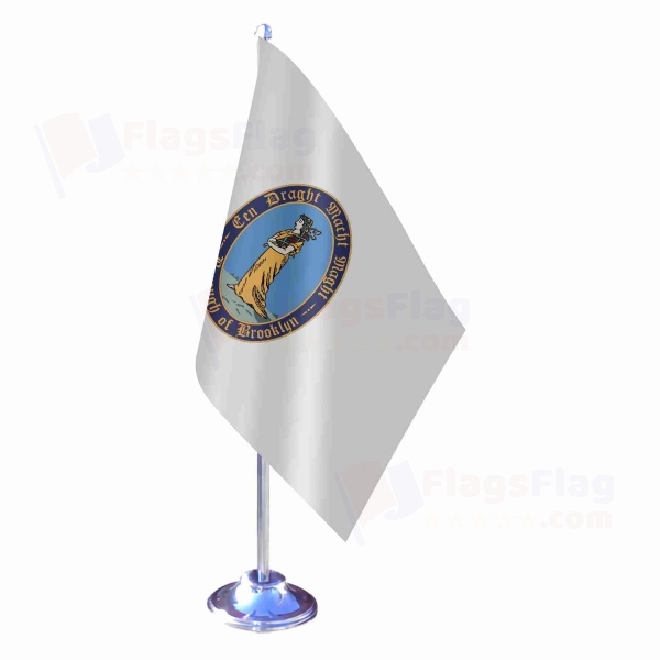 Kings County New York Single Table Flag